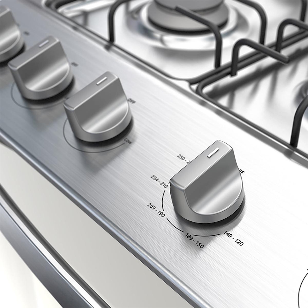 ESTUFA MOD. WFR-3200D 30" SILVER ENC. ELECTRÓNICO, CUBIERTA DE ACERO, C