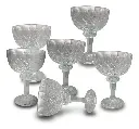 SET DE COPAS DE CRISTAL 6 PIEZAS