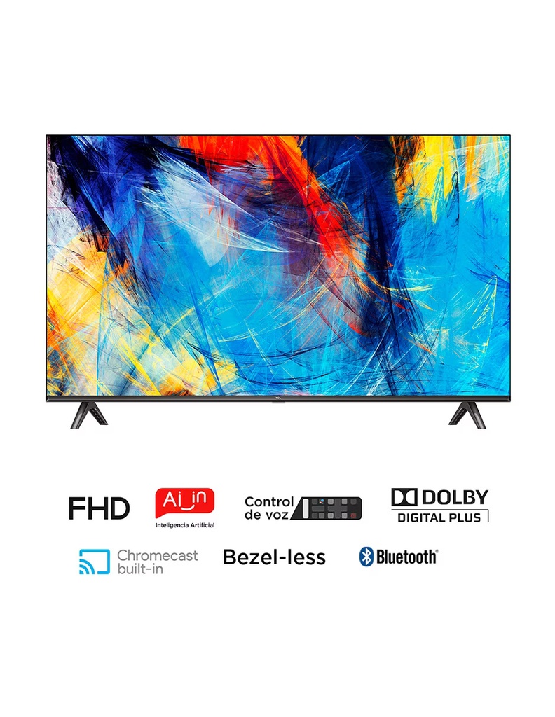 TELEVISOR MOD. 40S330A FHD SMART ANDROID 40 PULGADAS
