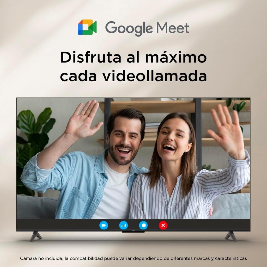 TELEVISOR MOD. 43S452 SMART 4K GOOGLE TV 43 PULGADAS