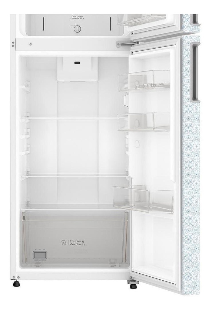REFRIGERADOR MOD. AT-1330W BLANCO 13p3 DECORADO