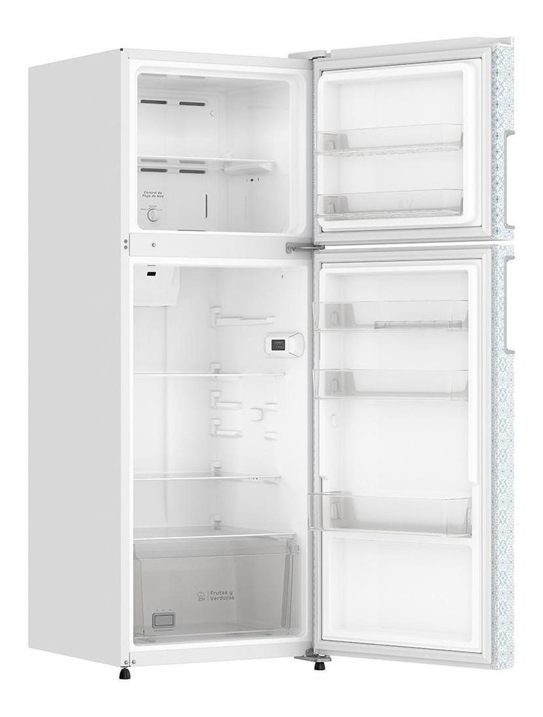 REFRIGERADOR MOD. AT-1330W BLANCO 13p3 DECORADO