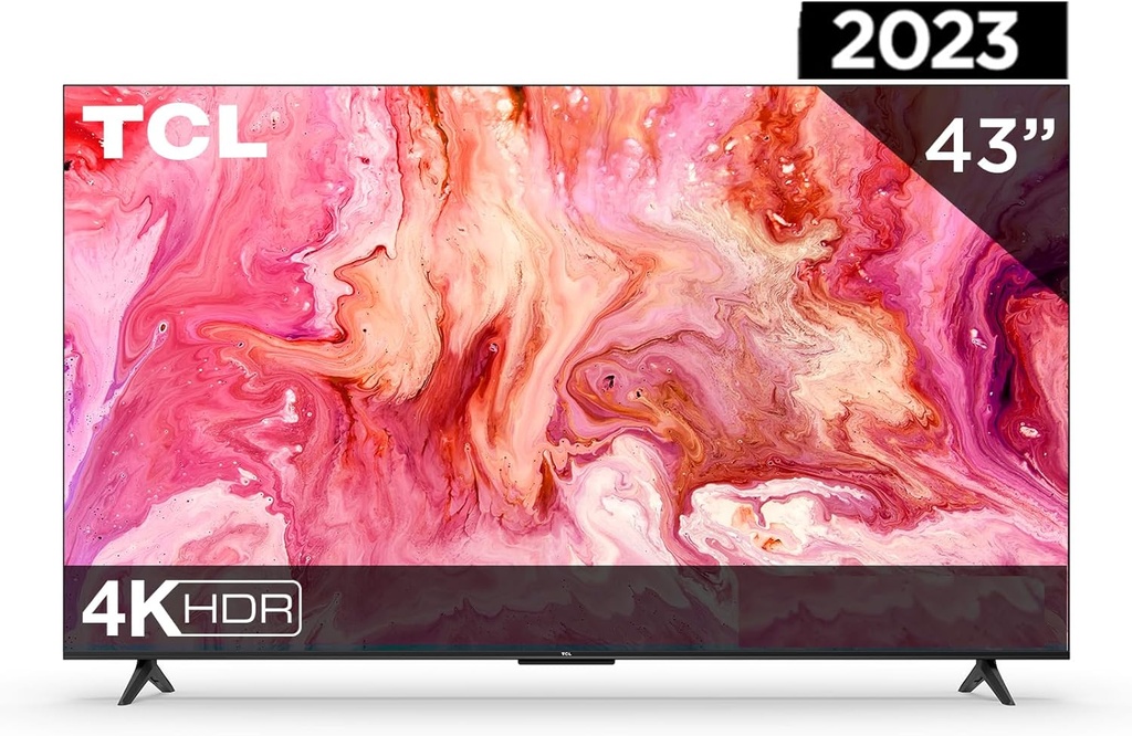PANTALLA TCL MOD. 43S452 SMART 4K GOOGLE TV 43 PULGADAS