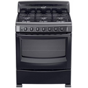 ESTUFA ACROS MOD. AF-5001Z 30" NEGRA ENCENDIDO ELECTRÓNICO