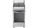ESTUFA WHIRLPOOL MOD. WWR-3000S 20" ACERO INOXIDABLE ENC. ELECTRÓNICO, CUBIERTA ACERO